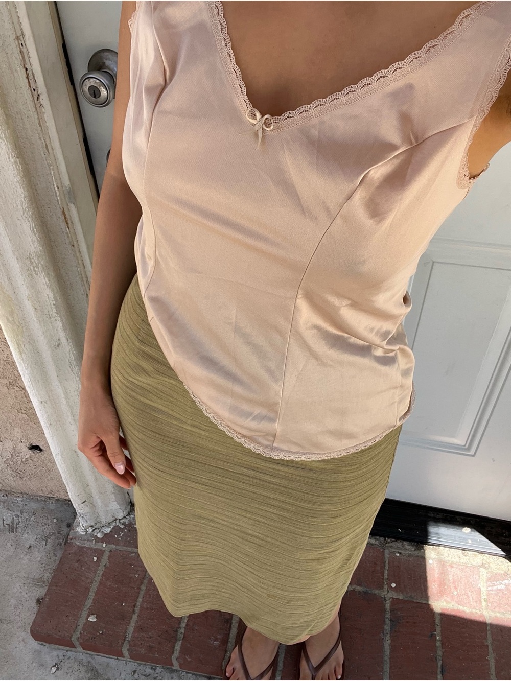 Ann Taylor midi skirt